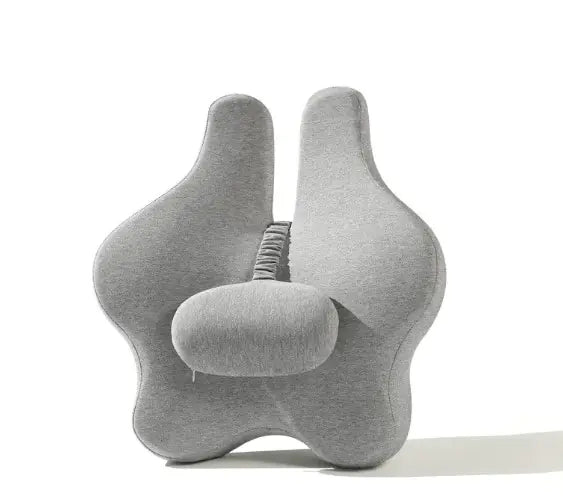 Aurelyx™ PostureEase Memory Foam Lumbar Seat Cushion