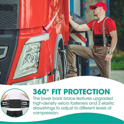 Aurelyx™ LumbarGuard Adjustable Back Support Belt