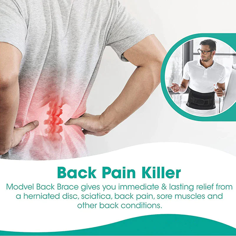 Aurelyx™ LumbarGuard Adjustable Back Support Belt