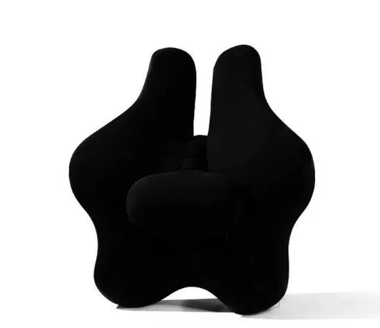 Aurelyx™ PostureEase Memory Foam Lumbar Seat Cushion