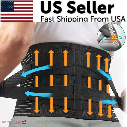 Aurelyx™ LumbarGuard Adjustable Back Support Belt